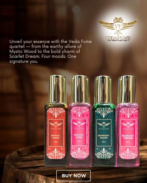 Combo Pack of 20 ml ( 2 men & 2 women )