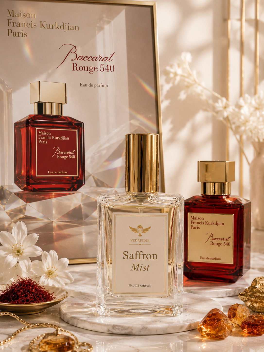 Saffron Mist (Inspired by Baccarat Rouge 540)