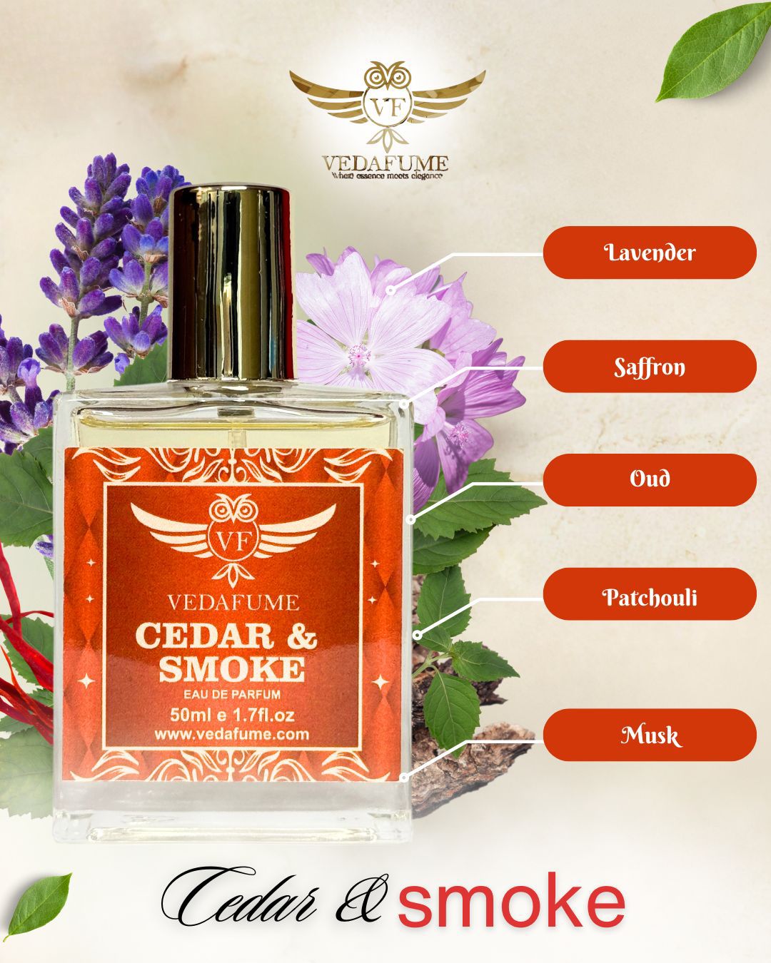 Cedar & Smoke (Inspired by Oud for Greatness)